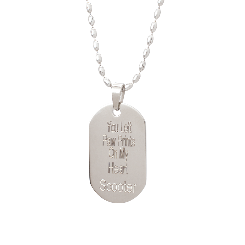 Etiqueta de memória de titânio Companion TMT-019