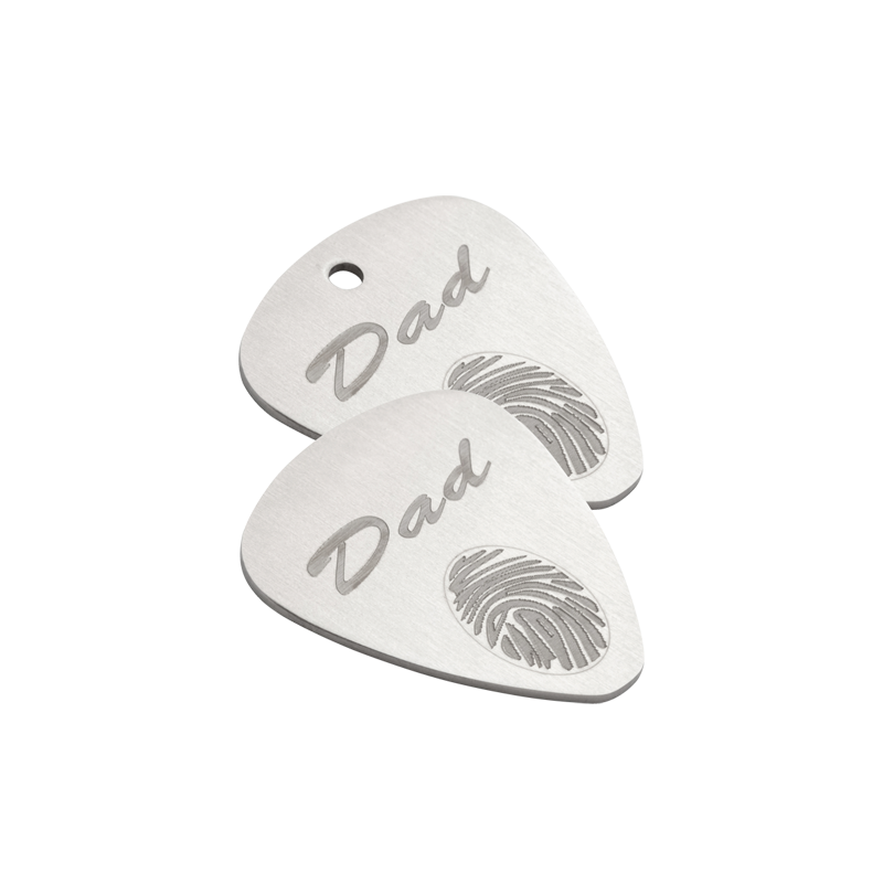 Palheta de Guitarra - Aço Inoxidável SGP-103