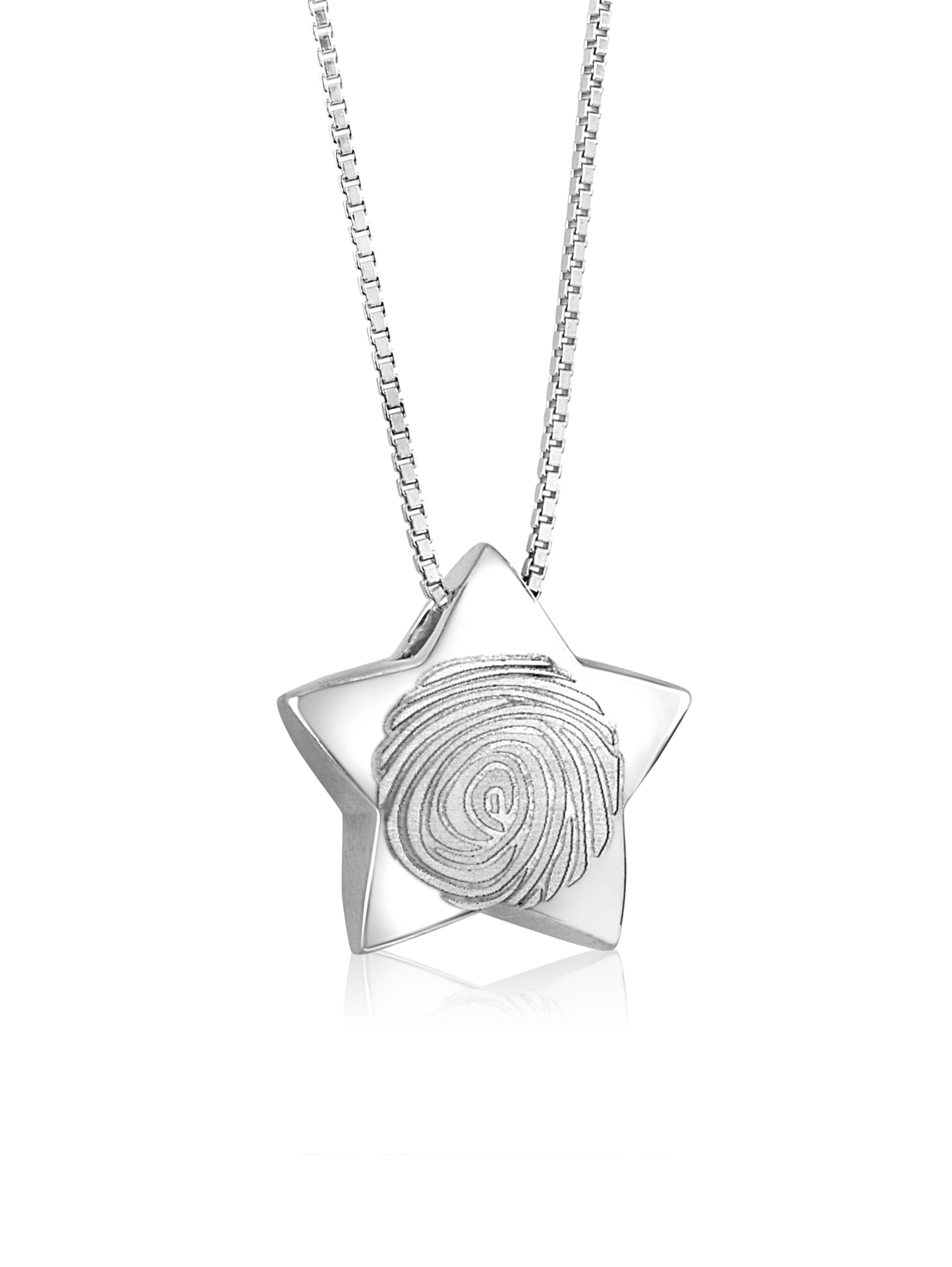 Pingente de cremação de estrela SST-001