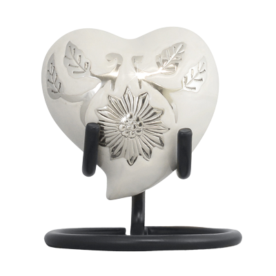 Coração Branco Amoroso KLWH-026
