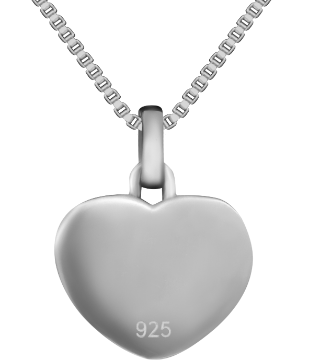 Pingente de cremação de coração HCP-015