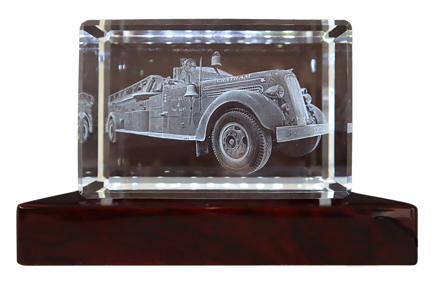 3D Crystal Rectangle 3DC-RECH or 3DC-RECV