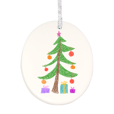 Color Ornament Oval GCO-077