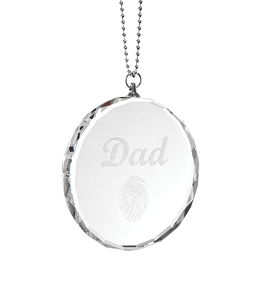 Premium Glass Round Ornament PGR-121