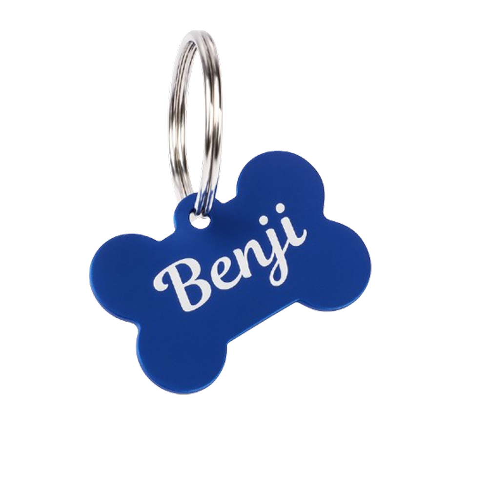 Aluminum Key Ring (Bone)  LIP-016