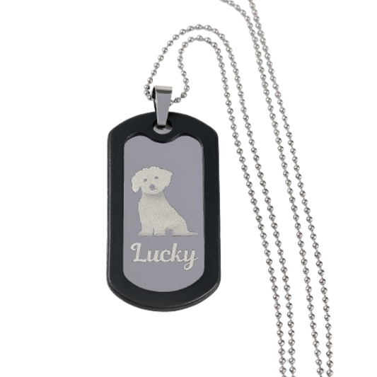 Stainless Steel Dog Tag - LIP-014